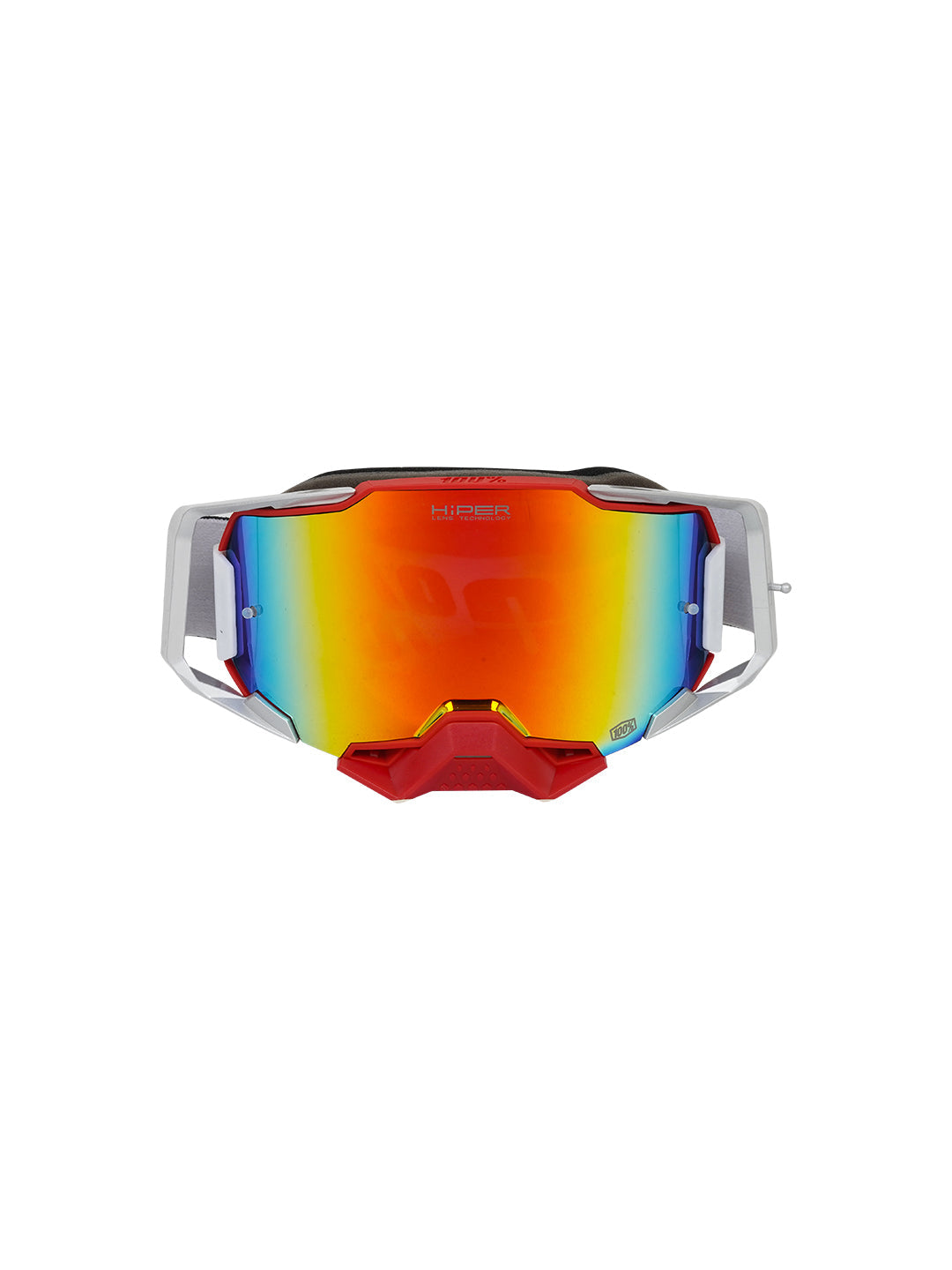 100% Armega Replica Goggles With Box RED GREY.F RED.N RED BLU Tint