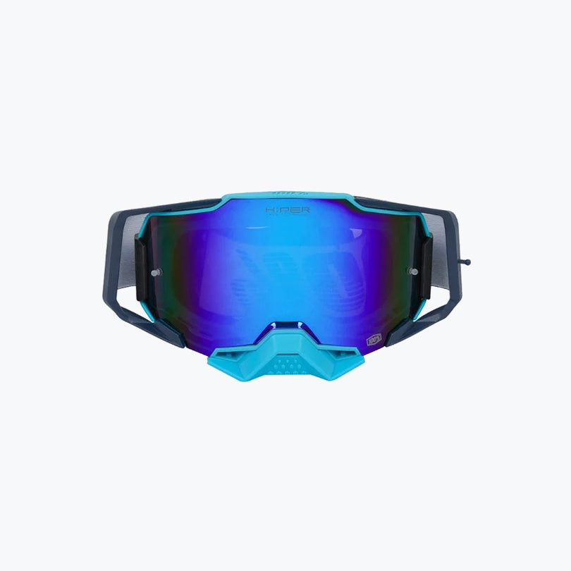 100% Armega Replica Goggles With Box DARK BLU.F BLUE.N BLUE Tint