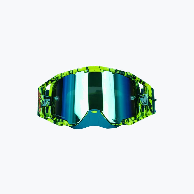 LEATT Replica Goggles With Box BLK GRN MIXED.F BLU.N BLUE GRN Tint
