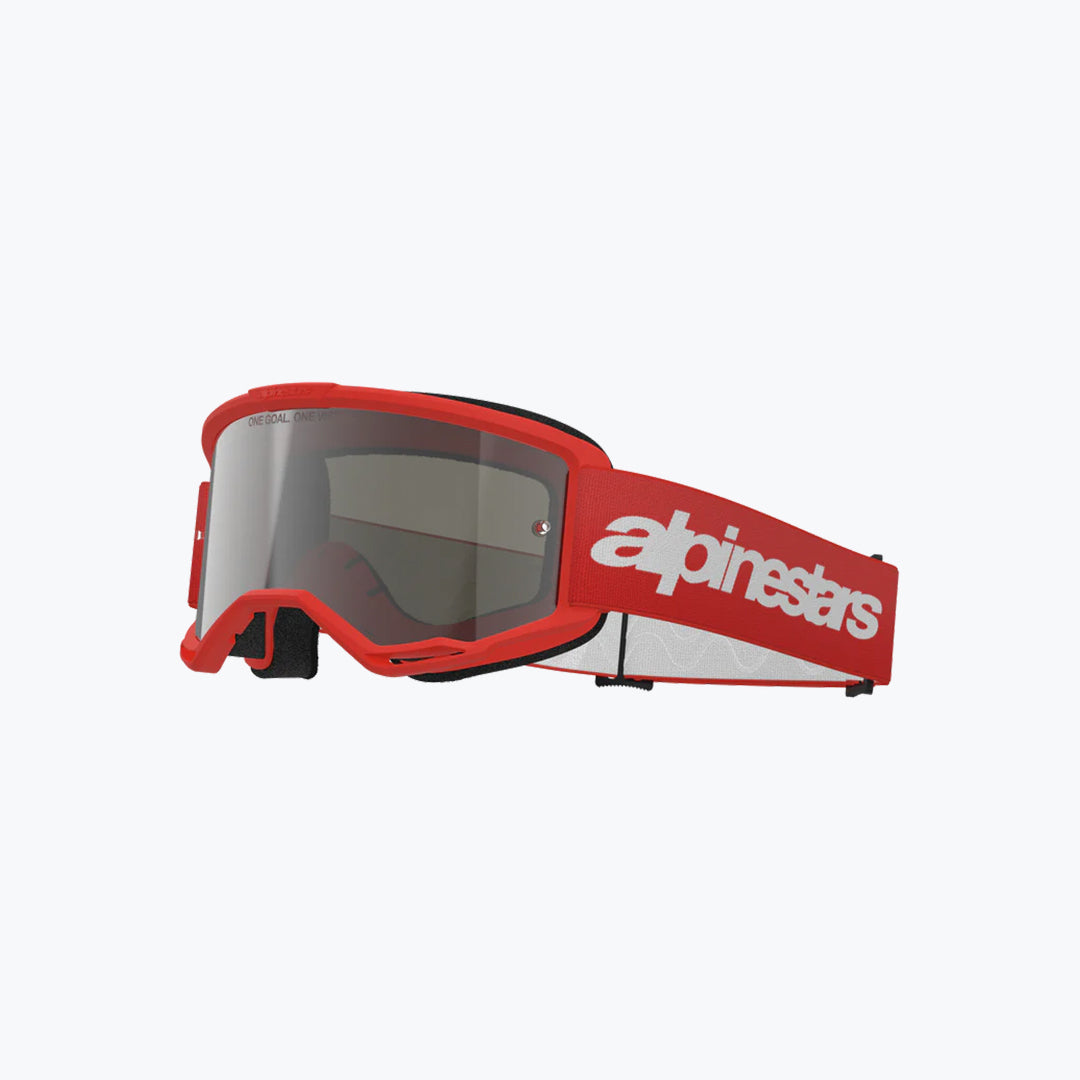 Alpinestars Vision 3 Wordmark Goggles Clear Lens