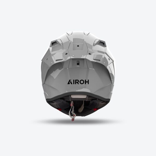 AIROH GP 800 Solid Cement Grey Gloss Full Face Helmet