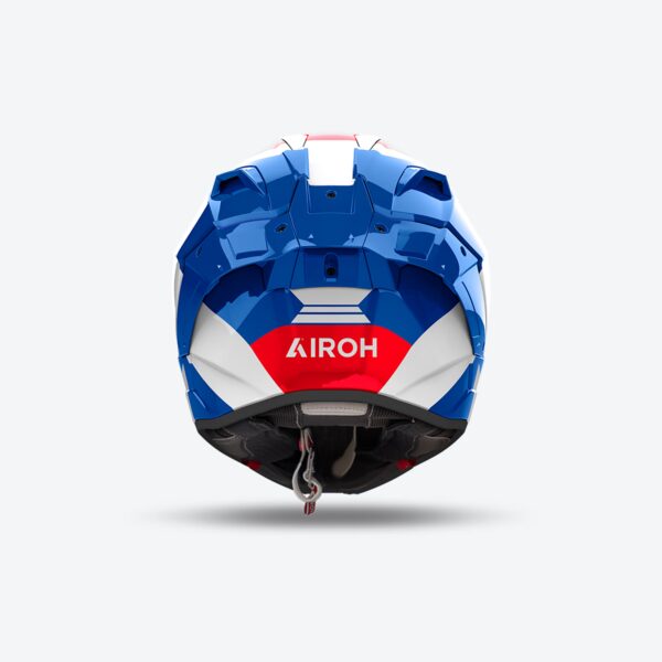 AIROH GP 800 Competition Blue Red Gloss Full Face Helmet