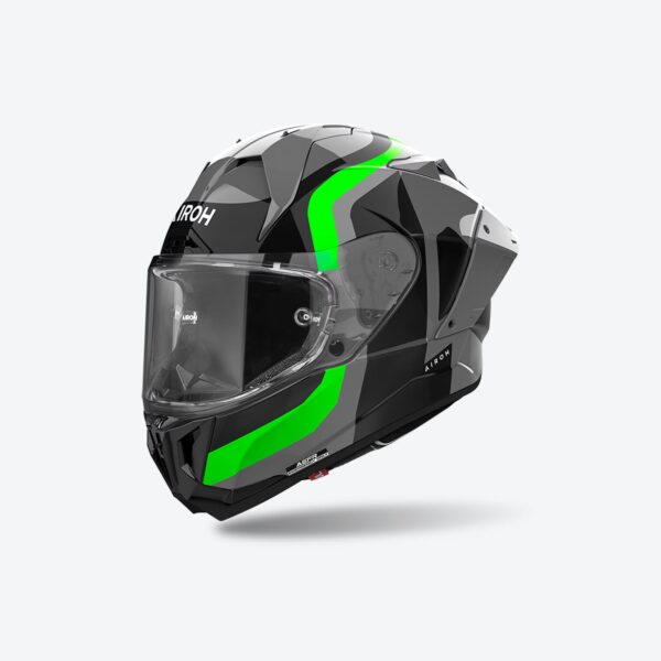 AIROH GP 800 Competition Green Fluo Gloss Full Face Helmet
