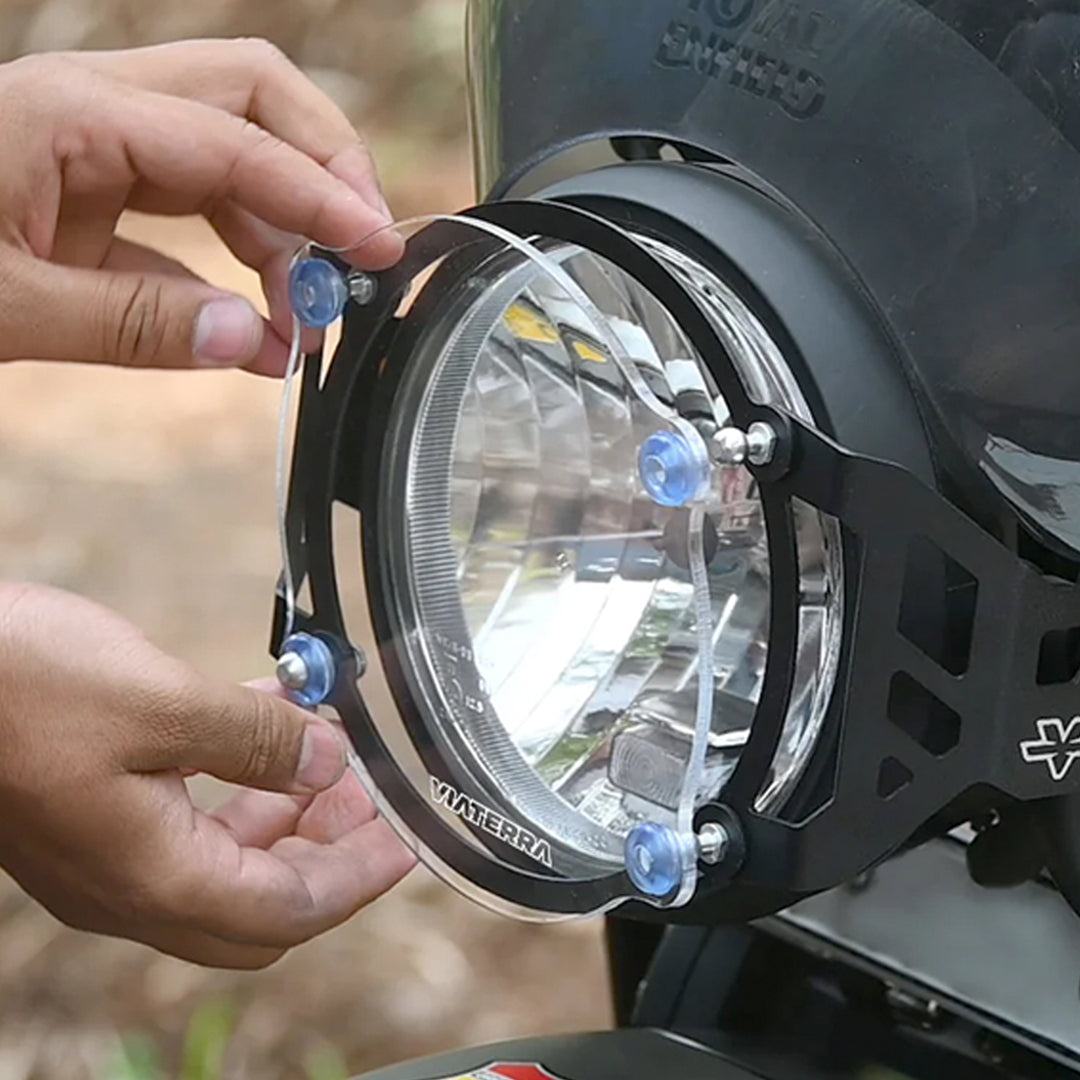 ViaTerra Hero Xpulse Headlight Guard Replacement Shield Clear
