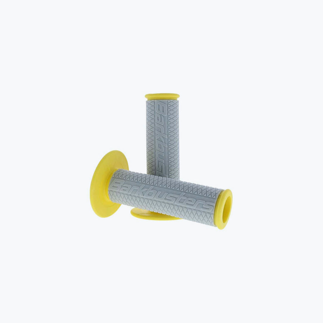 Barkbusters Handlebar Grips Grey Yellow (GRP-1GY-YE)