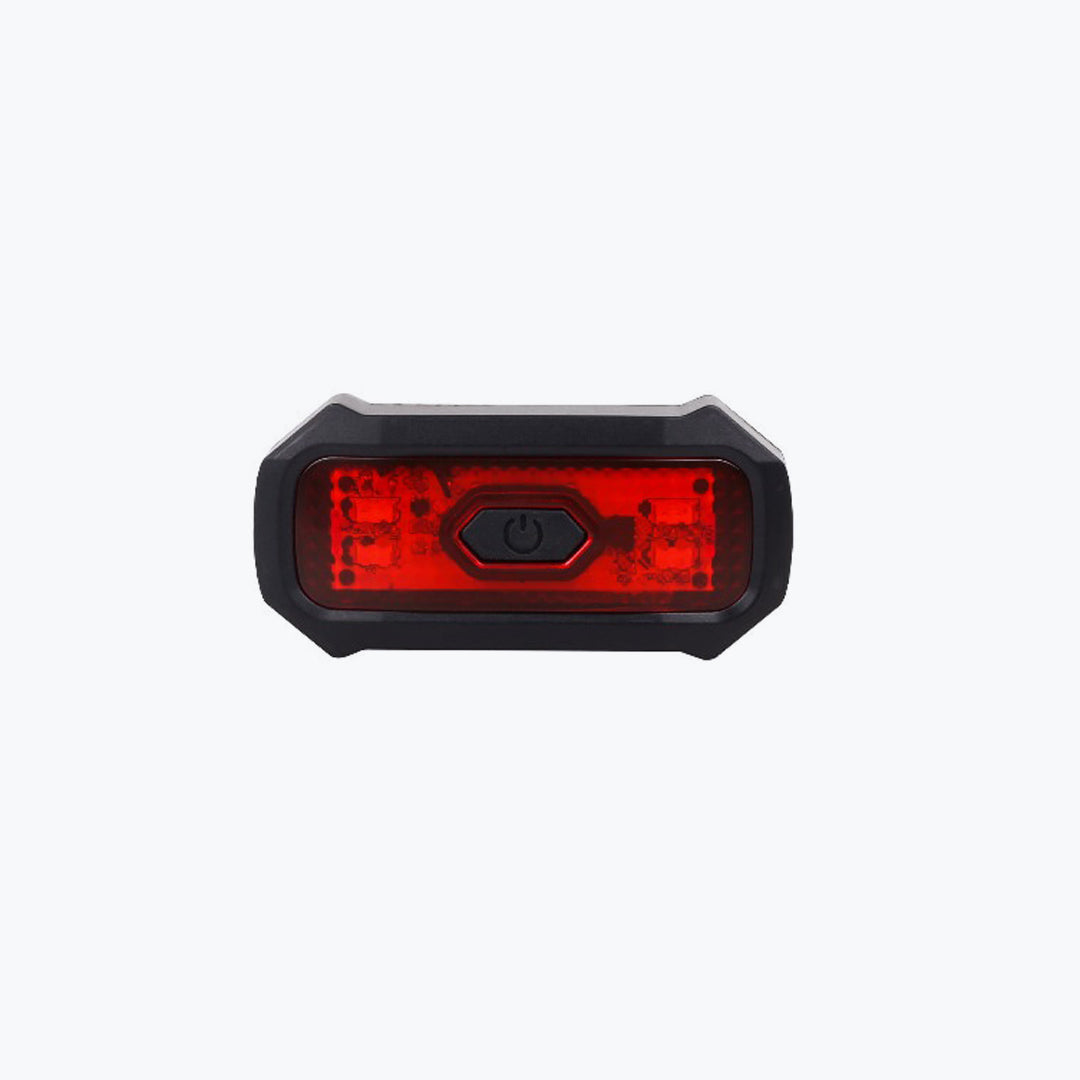 Helmet Flash LED Oval Light Red 2.0