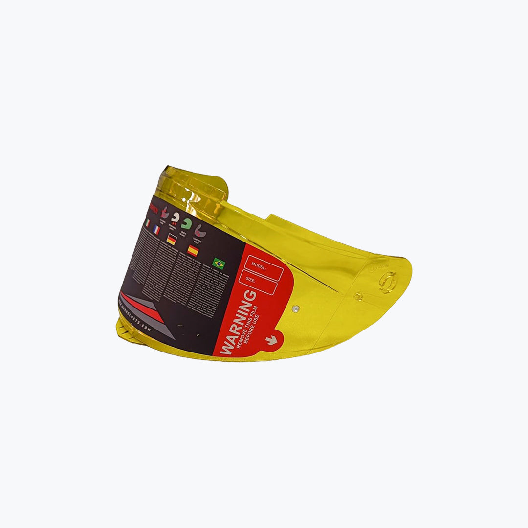 SMK Typhoon Outer Visor Night Vision Yellow Pinlock 30 Ready