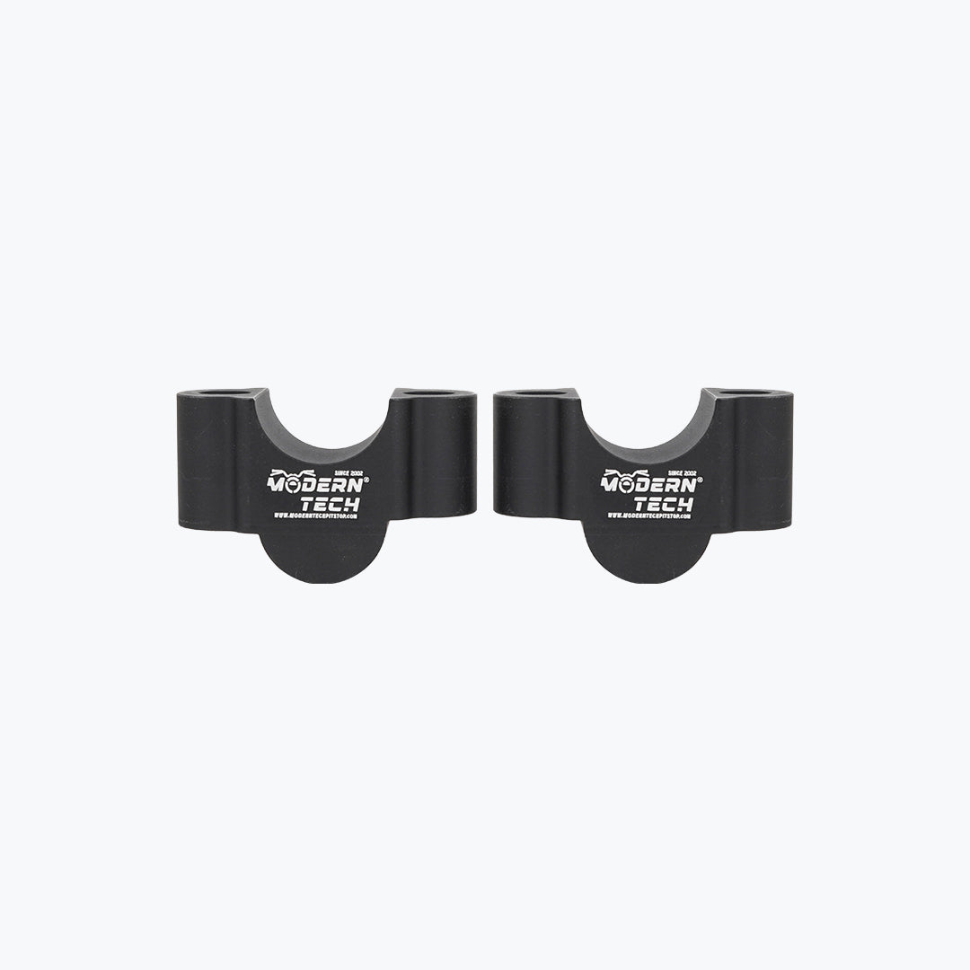 Modern Tech Handle Bar Middle Riser Black for Royal Enfield Himalayan 450