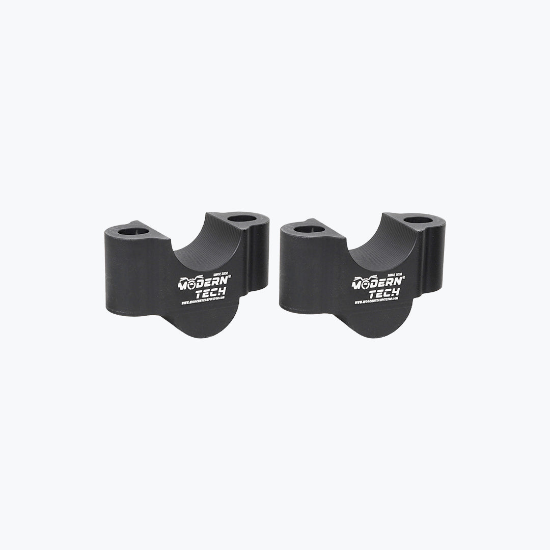 Modern Tech Handle Bar Middle Riser Black for Royal Enfield Himalayan 450