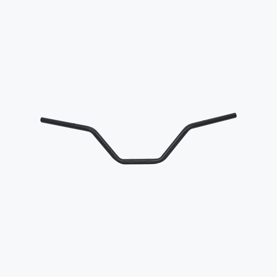 JB Racing RD Handle Heavy Black Motorcycle Handlebar