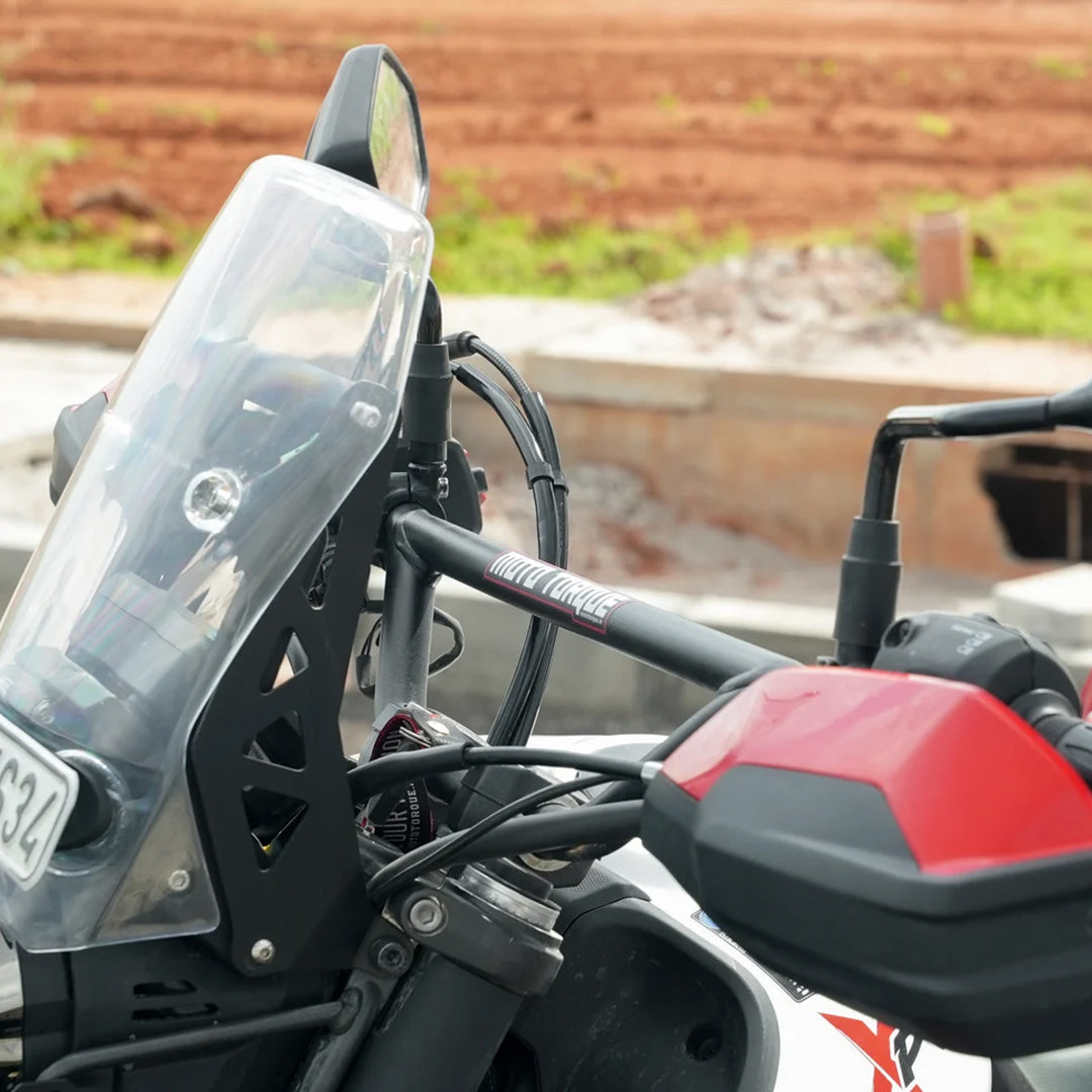 Moto Torque Handle Bar Including Clutch Cable for Hero Xpulse 210