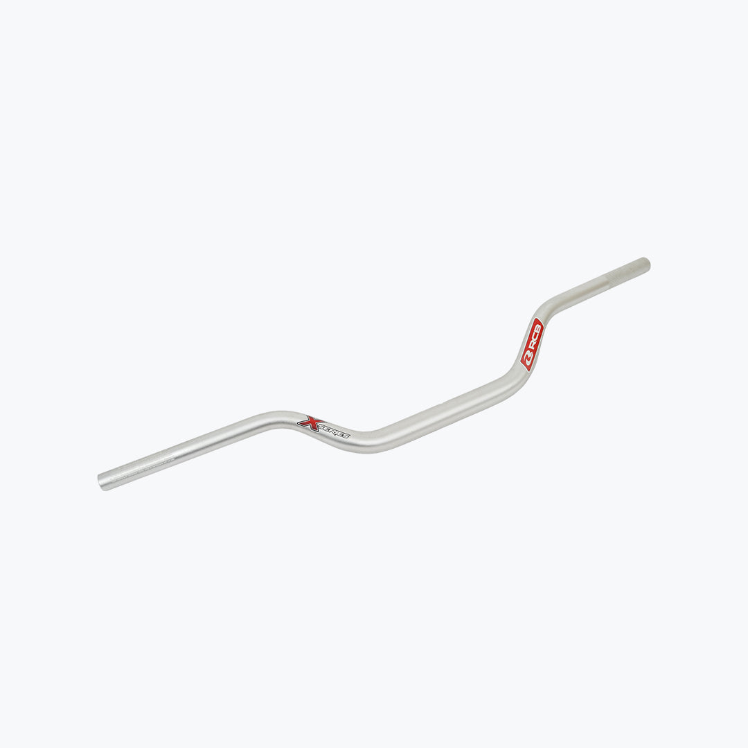 RCB Handle Bar Taper 28.6MM X Series Low Silver 01HB0135 Universal Motorcycle Handlebar