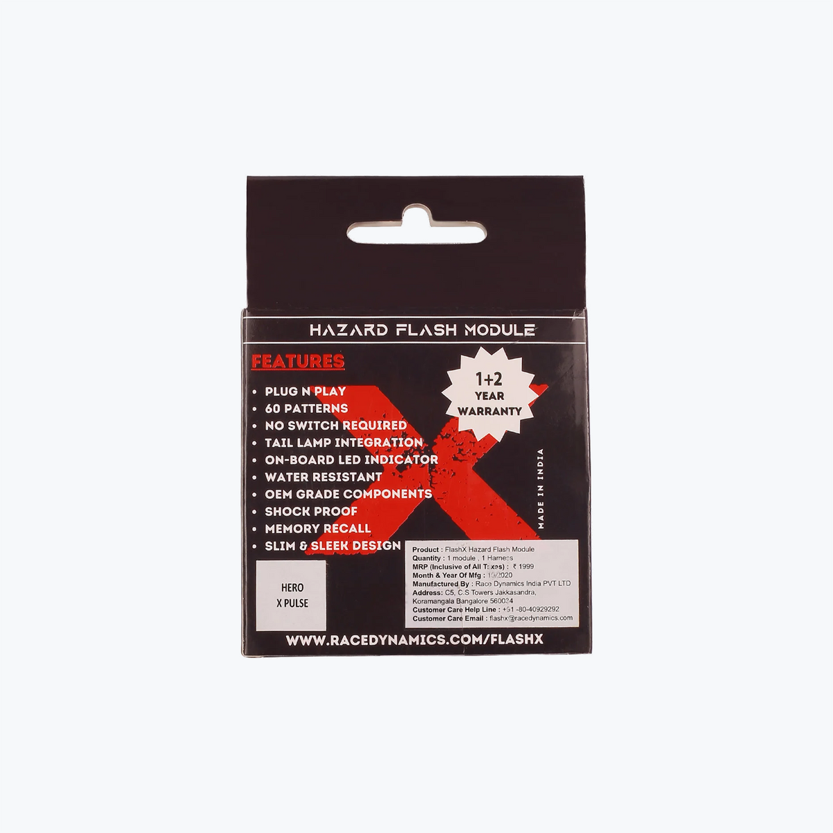 Hero Xpulse 200 Flash X Hazard Module