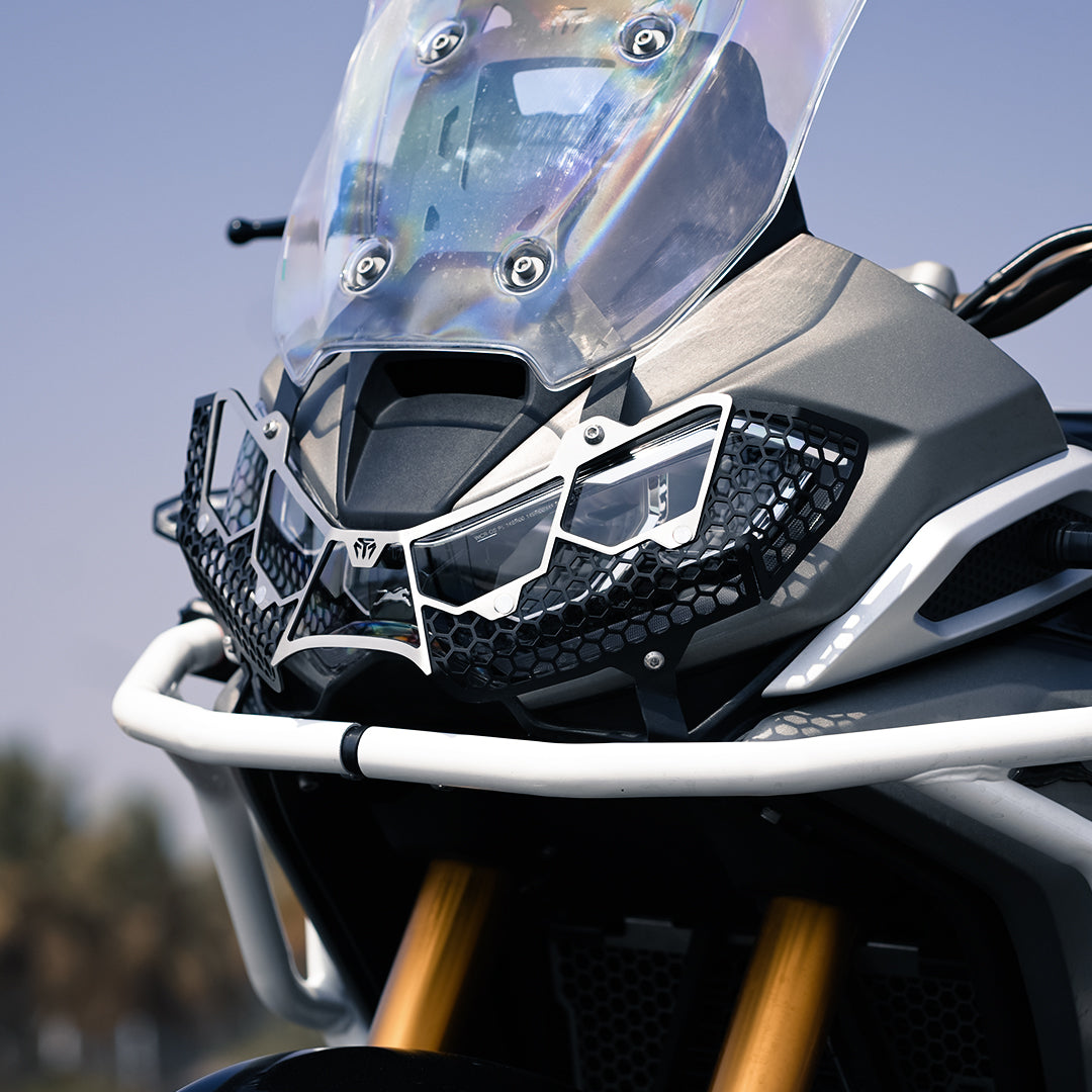 MTQ TVS Apache RTX 300 Headlight Grill Honeycomb