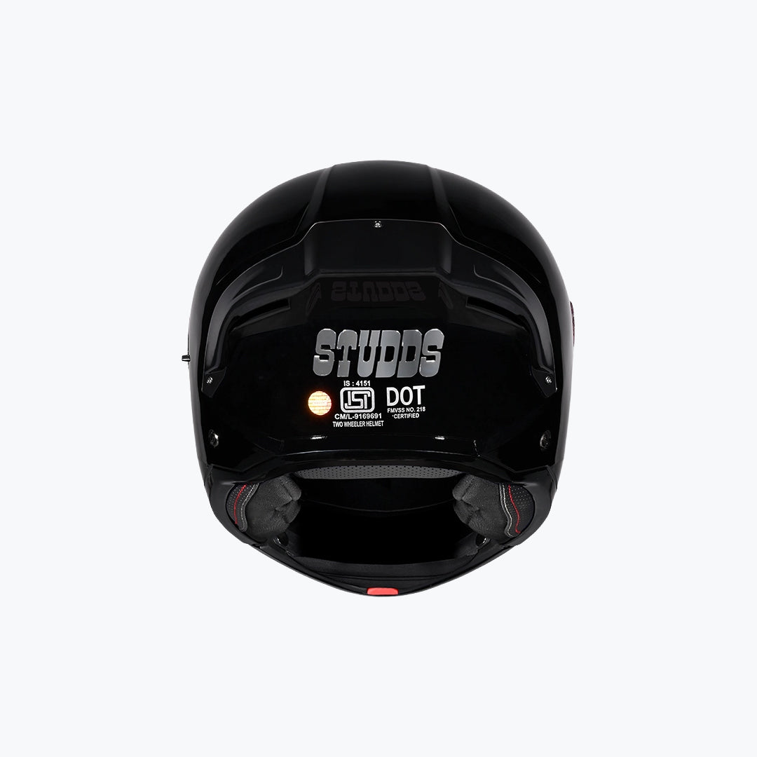 STUDDS Trooper Flip-Up Full Face Helmet Black