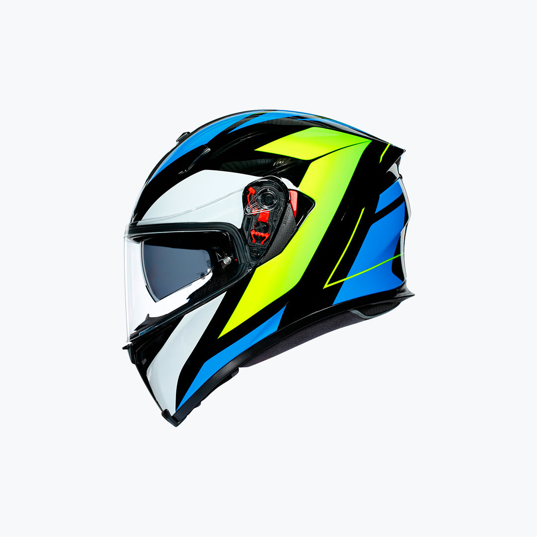 AGV K5 S MULTI CORE BLACK CYAN YELLOW FLUO L Buy Online – Autonity