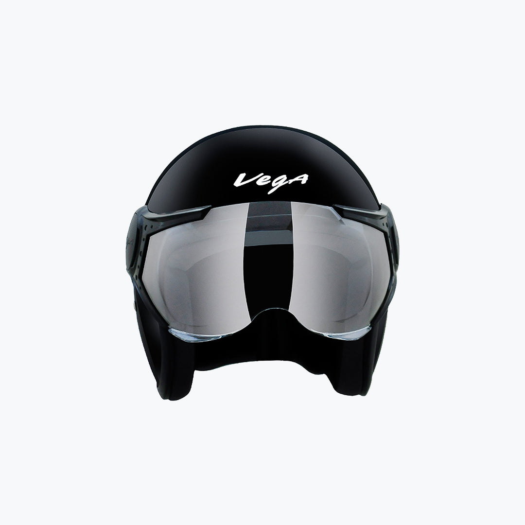 Vega Jet DX With Visor Open Face Helmet