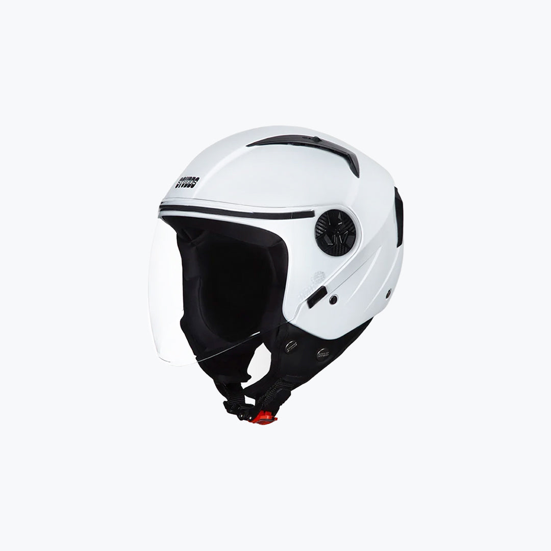 STUDDS Vogue Open Face Helmet White