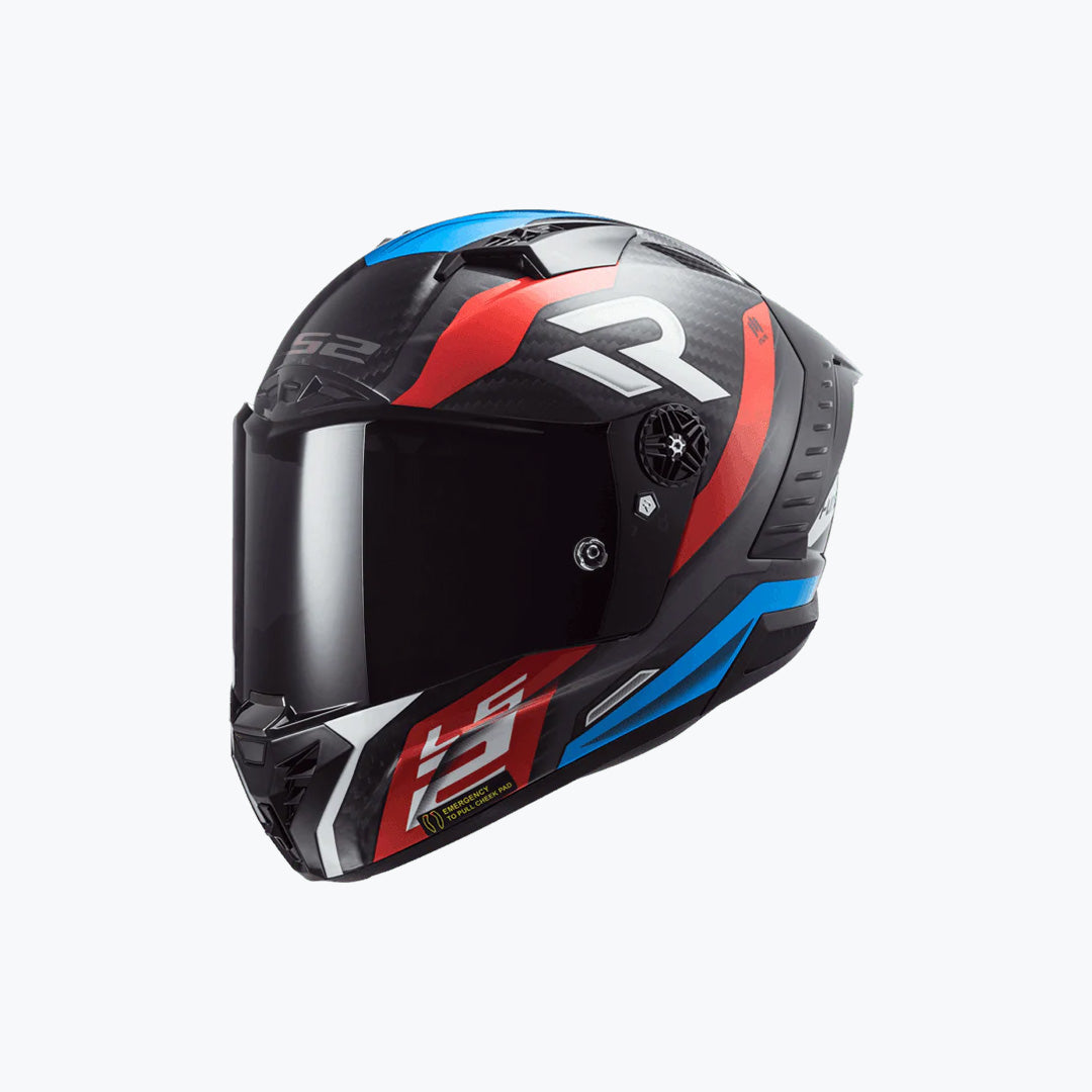 LS2 FF805 Thunder Carbon Supra Red Blue Full Face Helmet