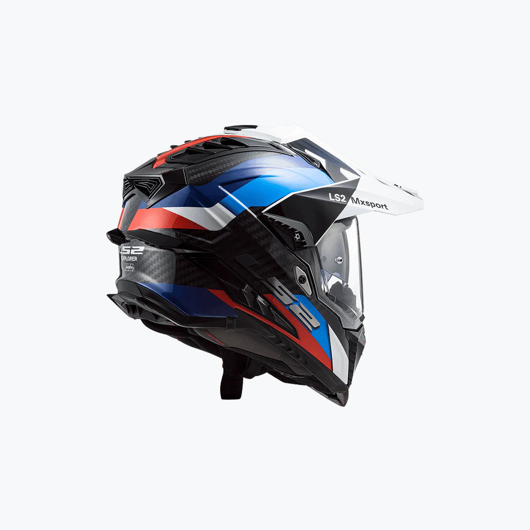 LS2 MX701 C Explorer Frontier Black Blue Helmet