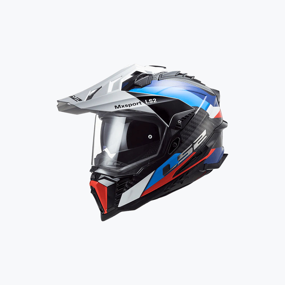 LS2 MX701 C Explorer Frontier Black Blue Helmet