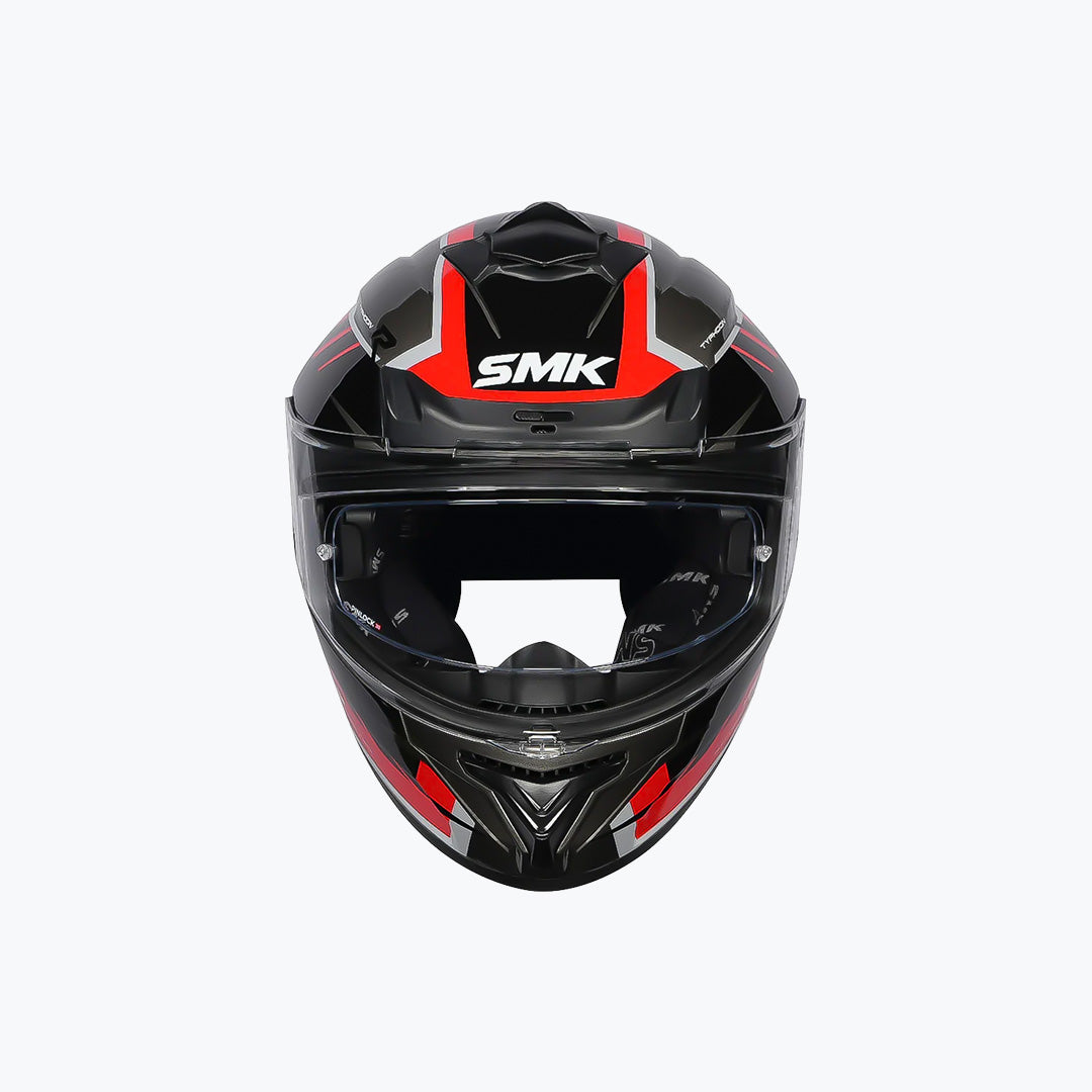 SMK Typhoon Aerot GL632 Full Face Motorcycle Helmet