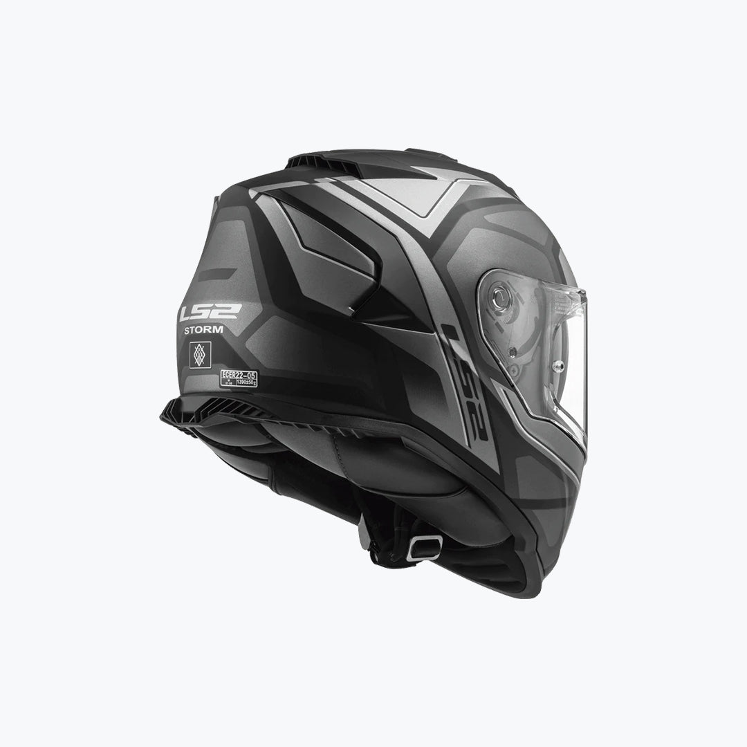 LS2 FF800 Storm II Faster Full Face Helmet Matt Titanium