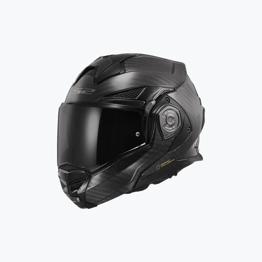 LS2 FF901 Advant X Carbon Solid Carbon Helmet