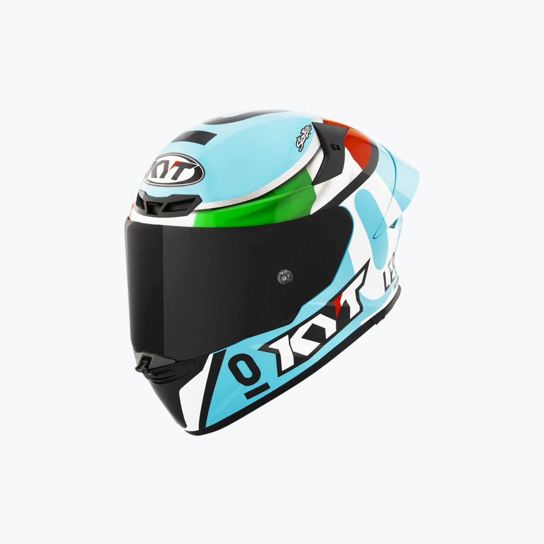 KYT TT-Revo Leopard Replica Tricolor Full Face Helmet