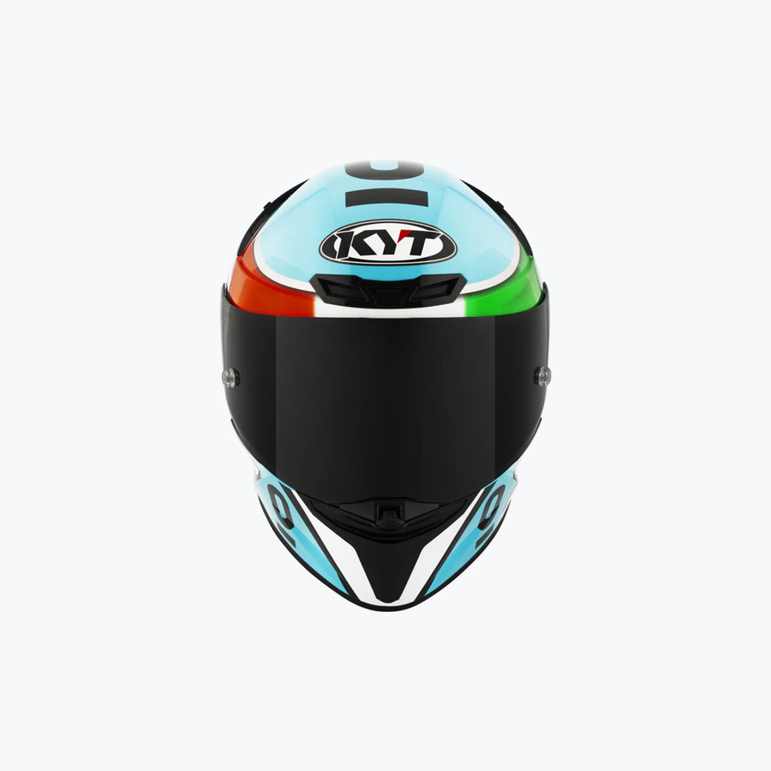 KYT TT-Revo Leopard Replica Tricolor Full Face Helmet