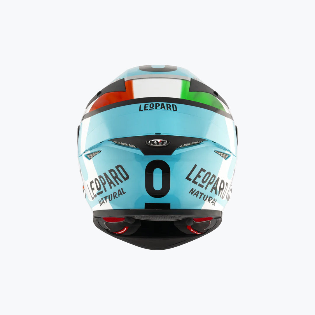 KYT TT-Revo Leopard Replica Tricolor Full Face Helmet
