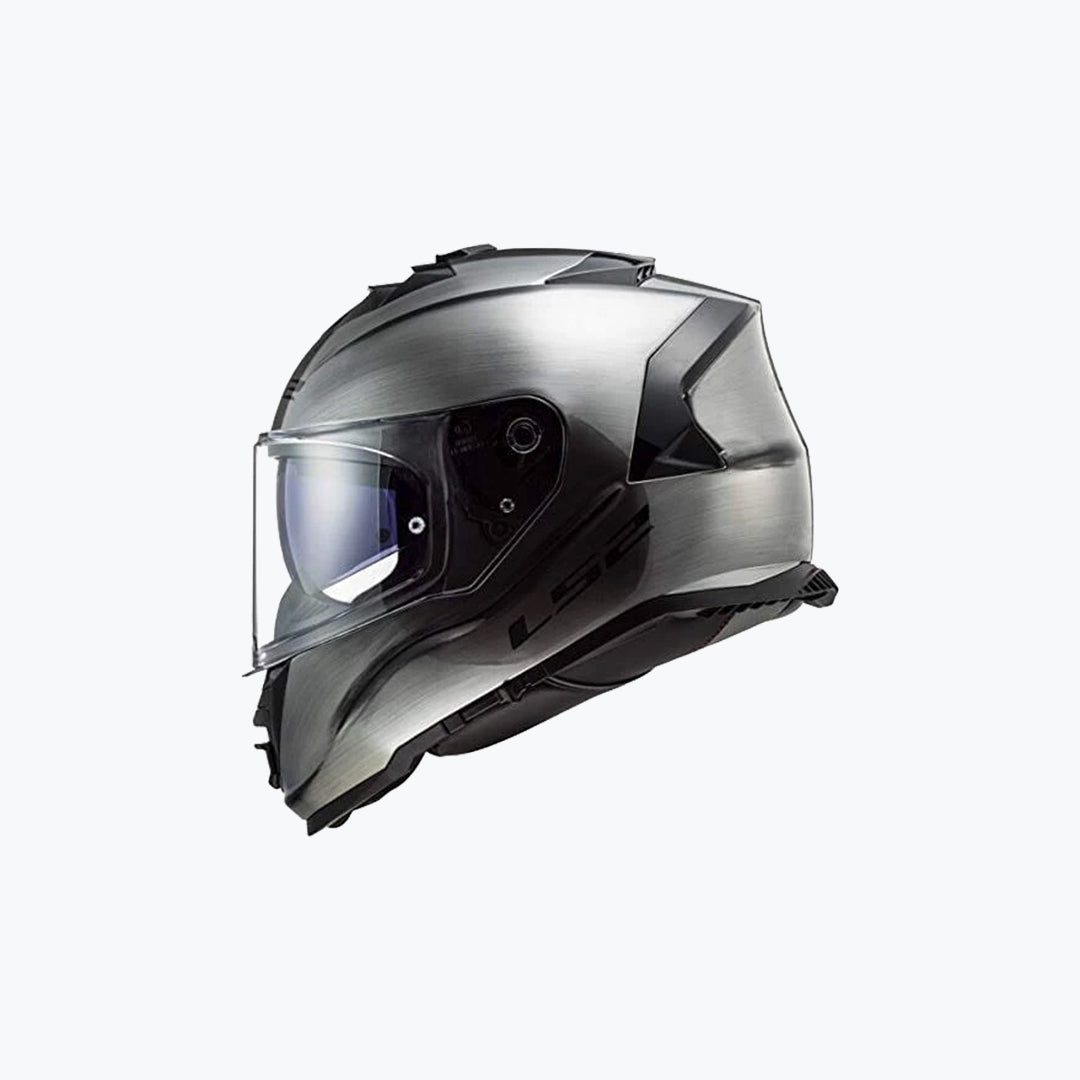 LS2 FF800 Storm II Solid Jeans Titanium Gloss