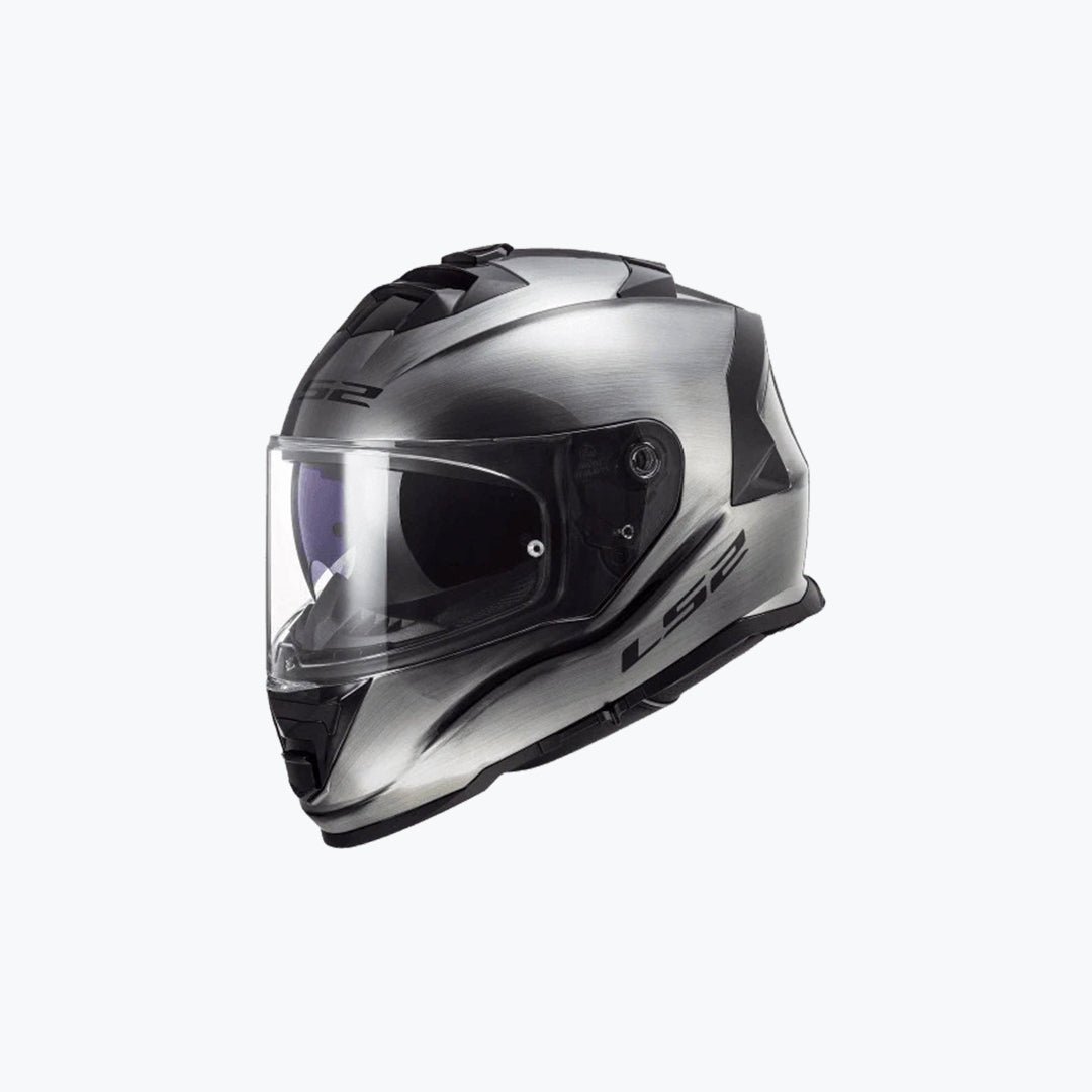LS2 FF800 Storm II Solid Jeans Titanium Gloss