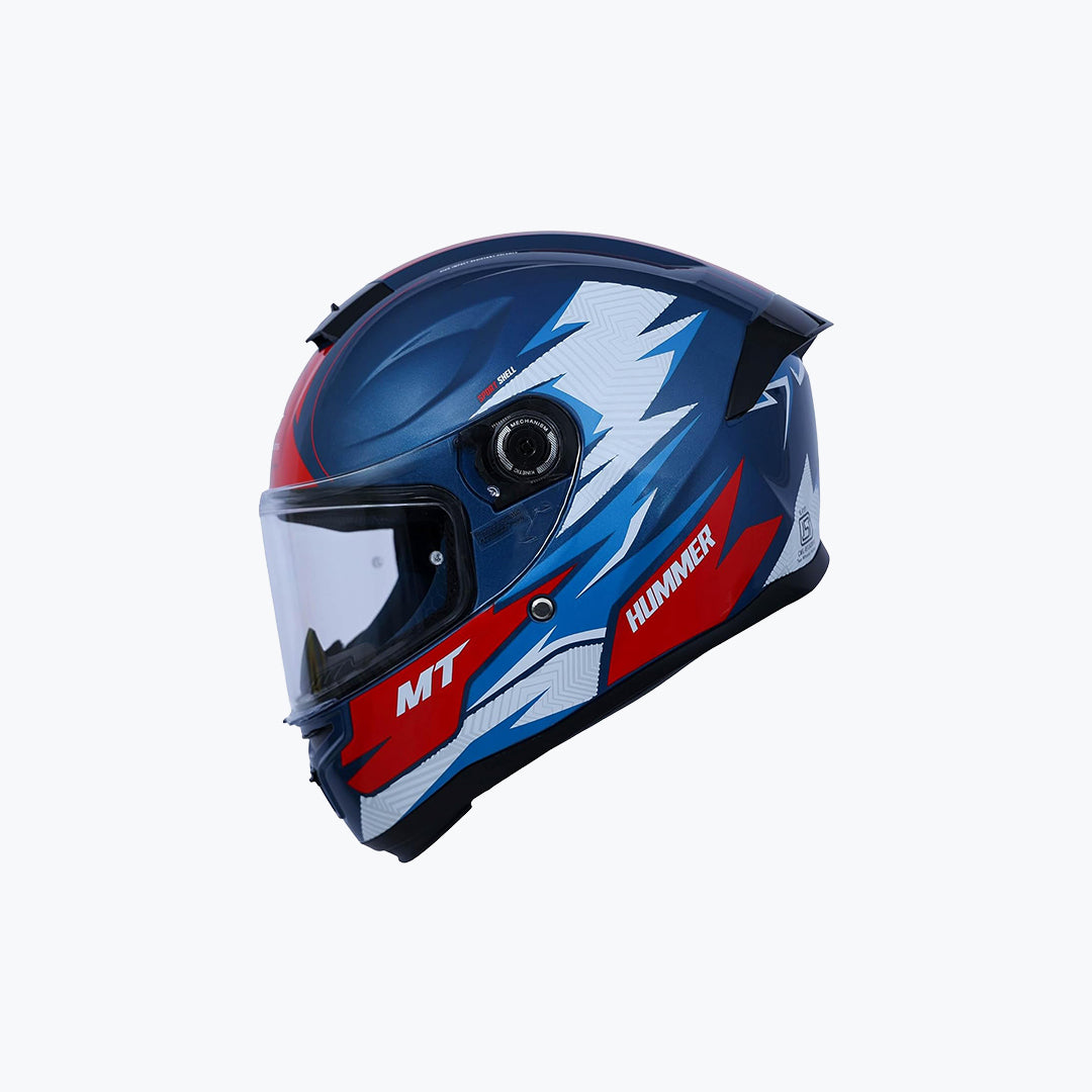 MT Hummer Shine C7 Gloss Full Face Motorcycle Helmet