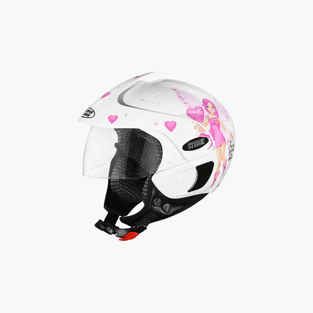 Studds Marshall Kids D2 Helmet White N8 Girls 3XS