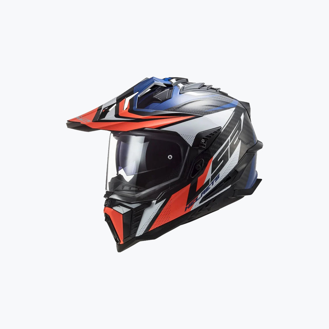 LS2 MX701 C Explorer Focus Gloss Blue White Red