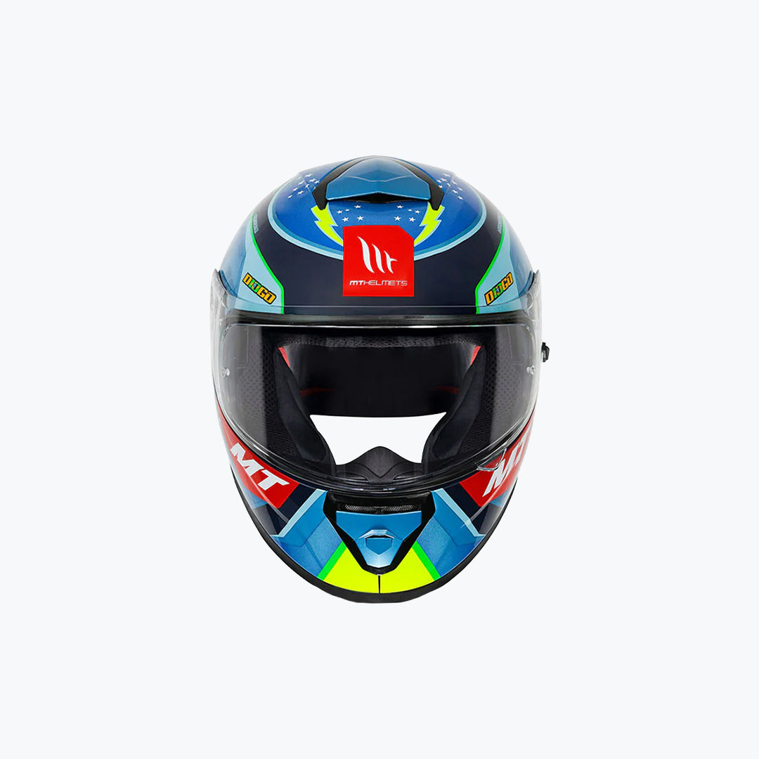 MT Thunder 3 SV Pro Diogo Moreira A7 Gloss Full Face Motorcycle Helmet