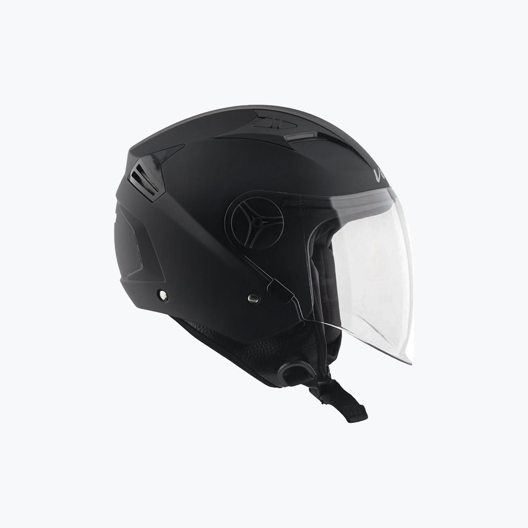 Vega Clark DX Open Face Helmet Solid Blue / Athena Grey / Black / Dull Black / Ivory / Light Purple / Matt Black / White