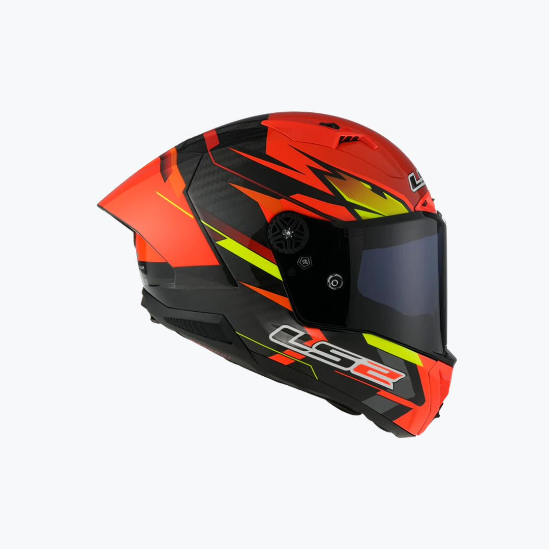 LS2 FF805 THUNDER C GP AERO FIRE RED BLACK