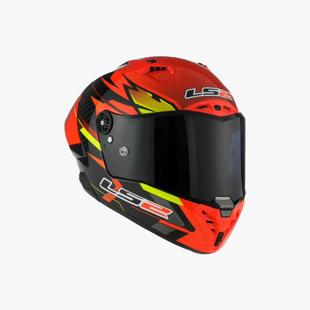 LS2 FF805 THUNDER C GP AERO FIRE RED BLACK
