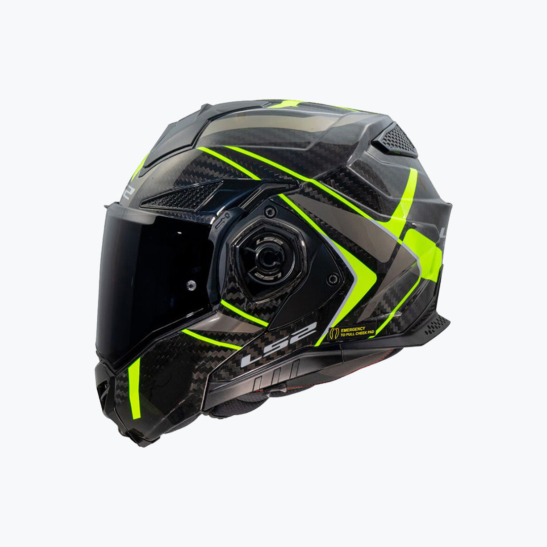 LS2 FF901 ADVANT X CARBON FUTURE II M.H-V YELLOW