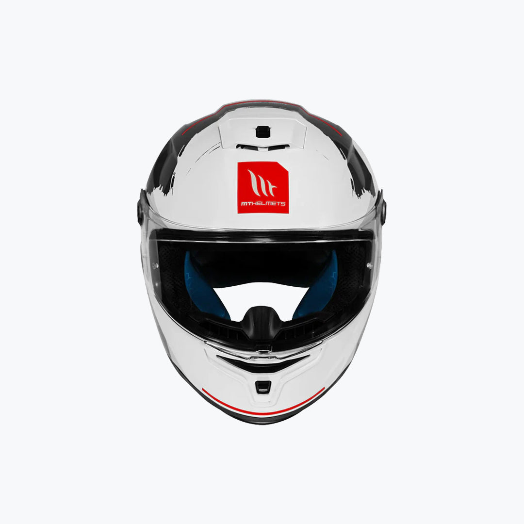 MT Hummer Monti A5 Gloss Full Face Motorcycle Helmet