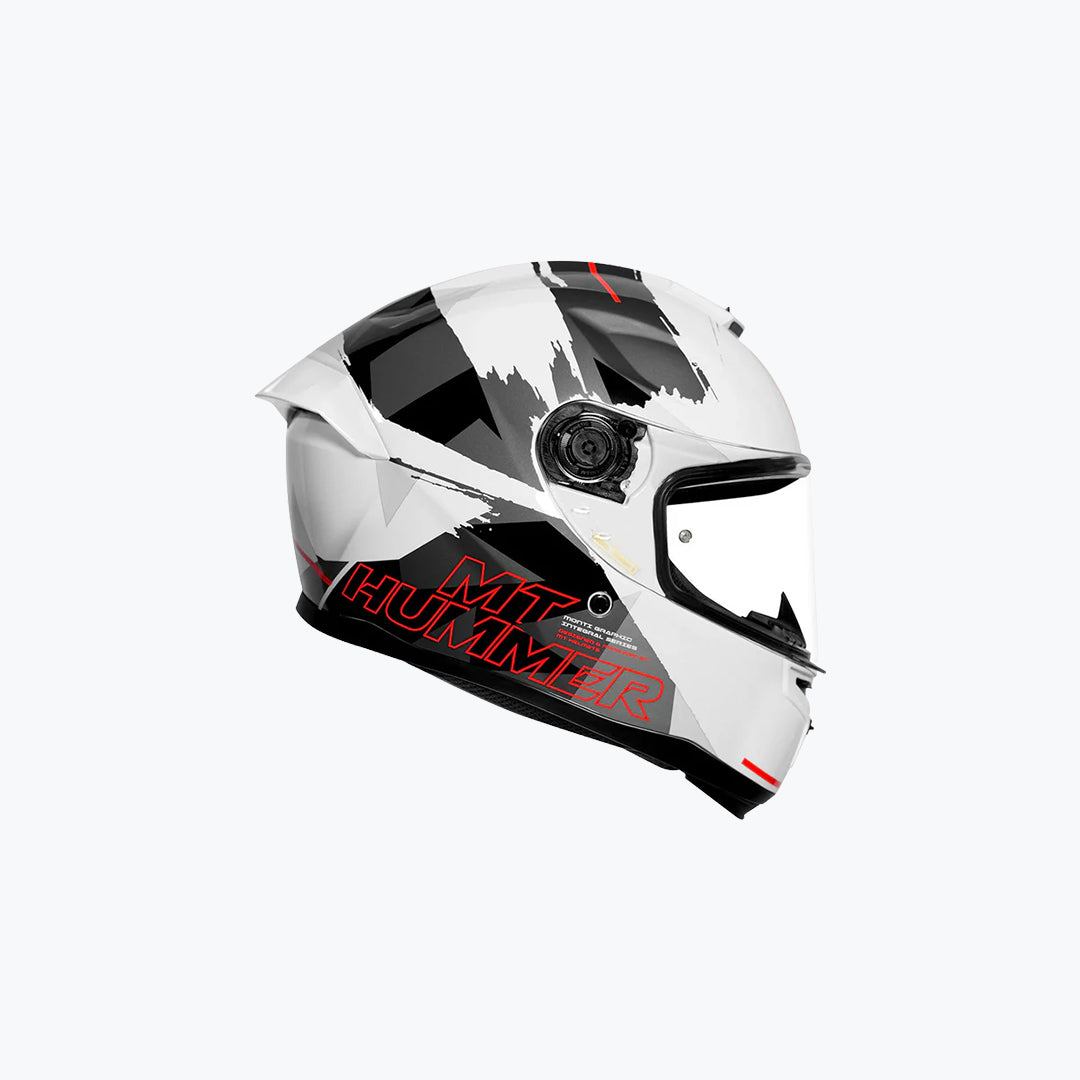 MT Hummer Monti A5 Gloss Full Face Motorcycle Helmet