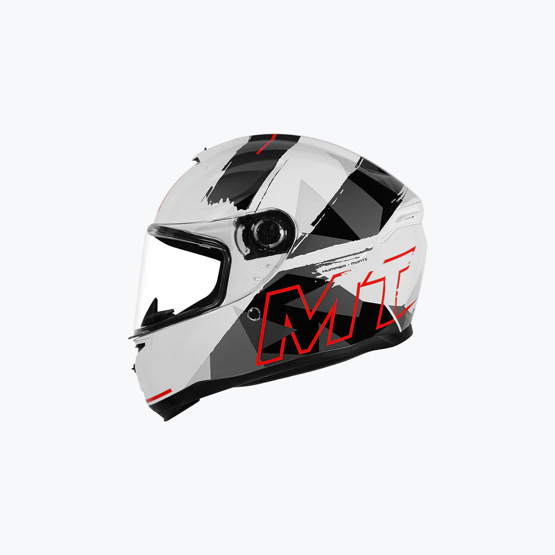 MT Hummer Monti A5 Gloss Full Face Motorcycle Helmet