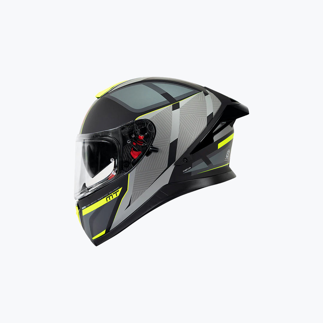 MT Thunder 3 SV (Spoiler) Nova B62 Matt Full Face Motorcycle Helmet