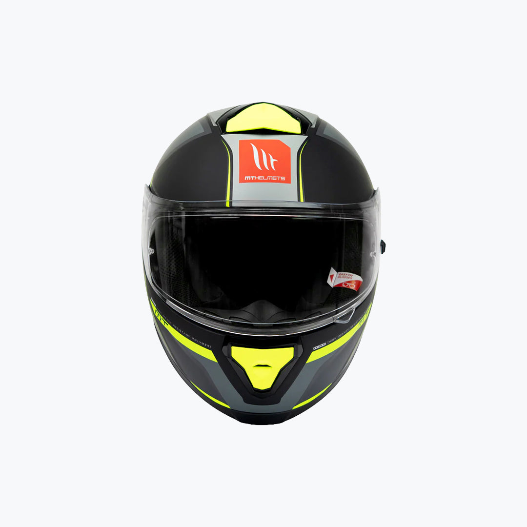 MT Thunder 3 SV (Spoiler) Nova B62 Matt Full Face Motorcycle Helmet