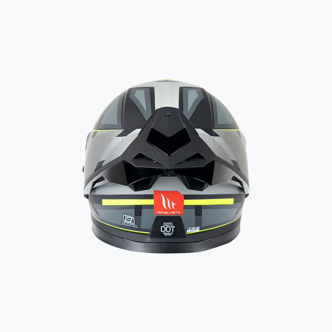 MT Thunder 3 SV (Spoiler) Nova B62 Matt Full Face Motorcycle Helmet