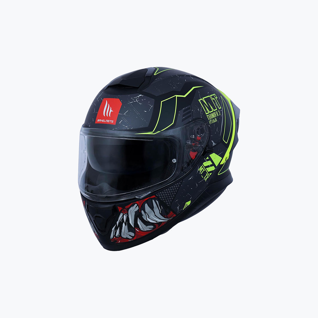 MT Thunder 3 SV Pro T-X C2 Matt Full Face Motorcycle Helmet