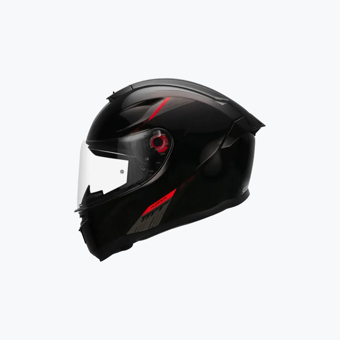 MT Hummer Solid A0 Gloss Full Face Motorcycle Helmet