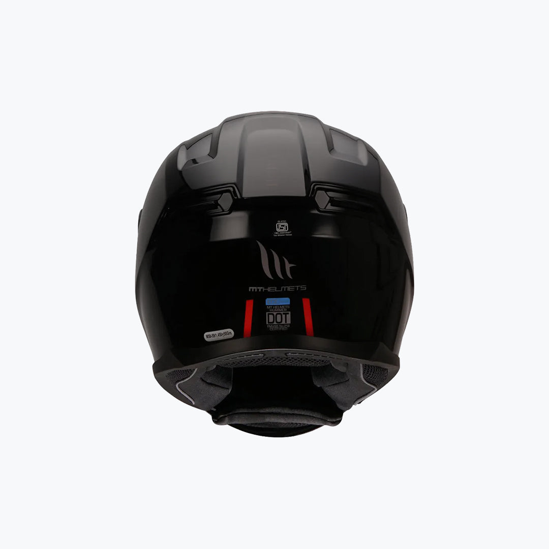 MT Hummer Solid A0 Gloss Full Face Motorcycle Helmet